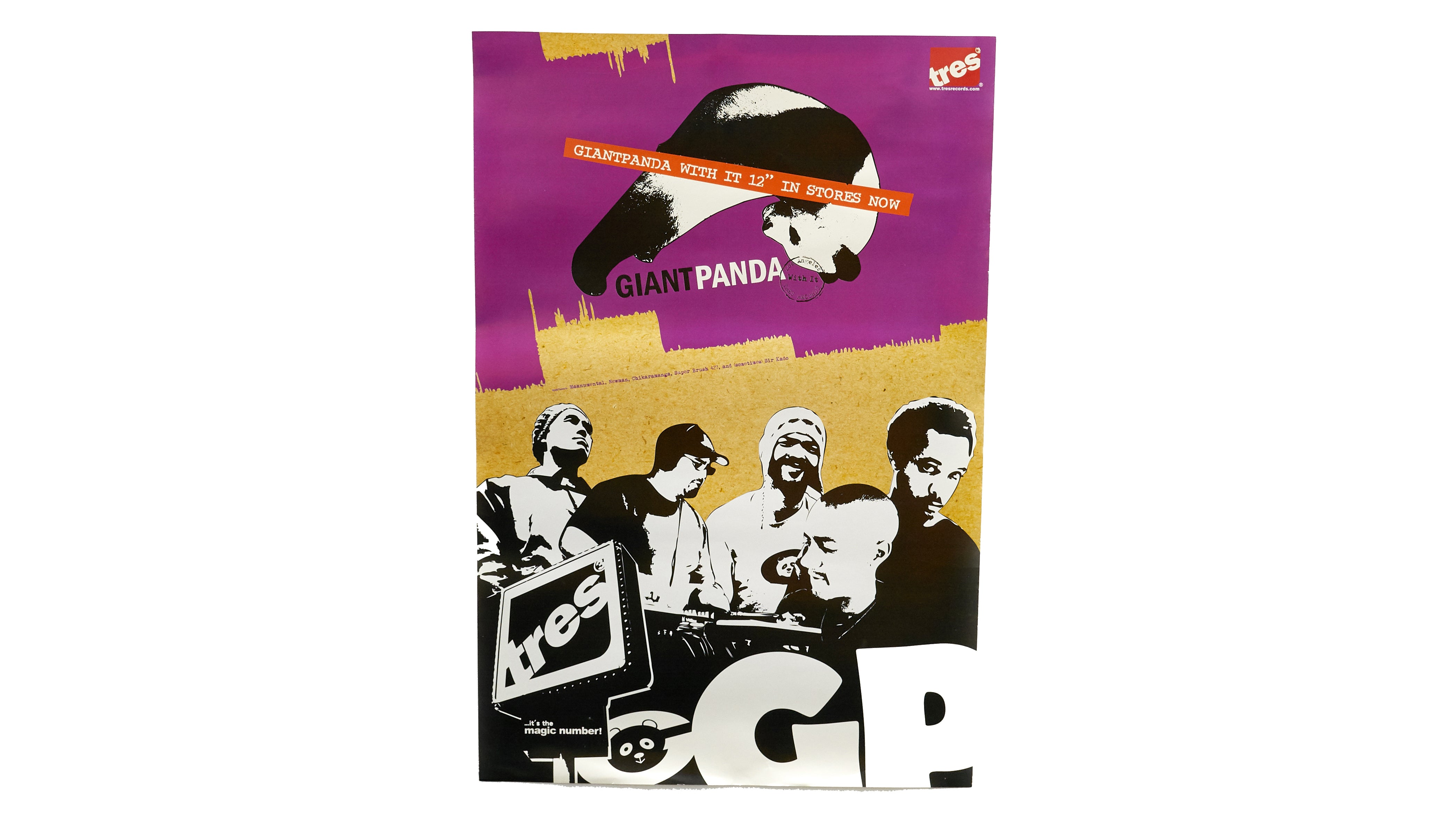 Giant Panda "With It" (Poster)