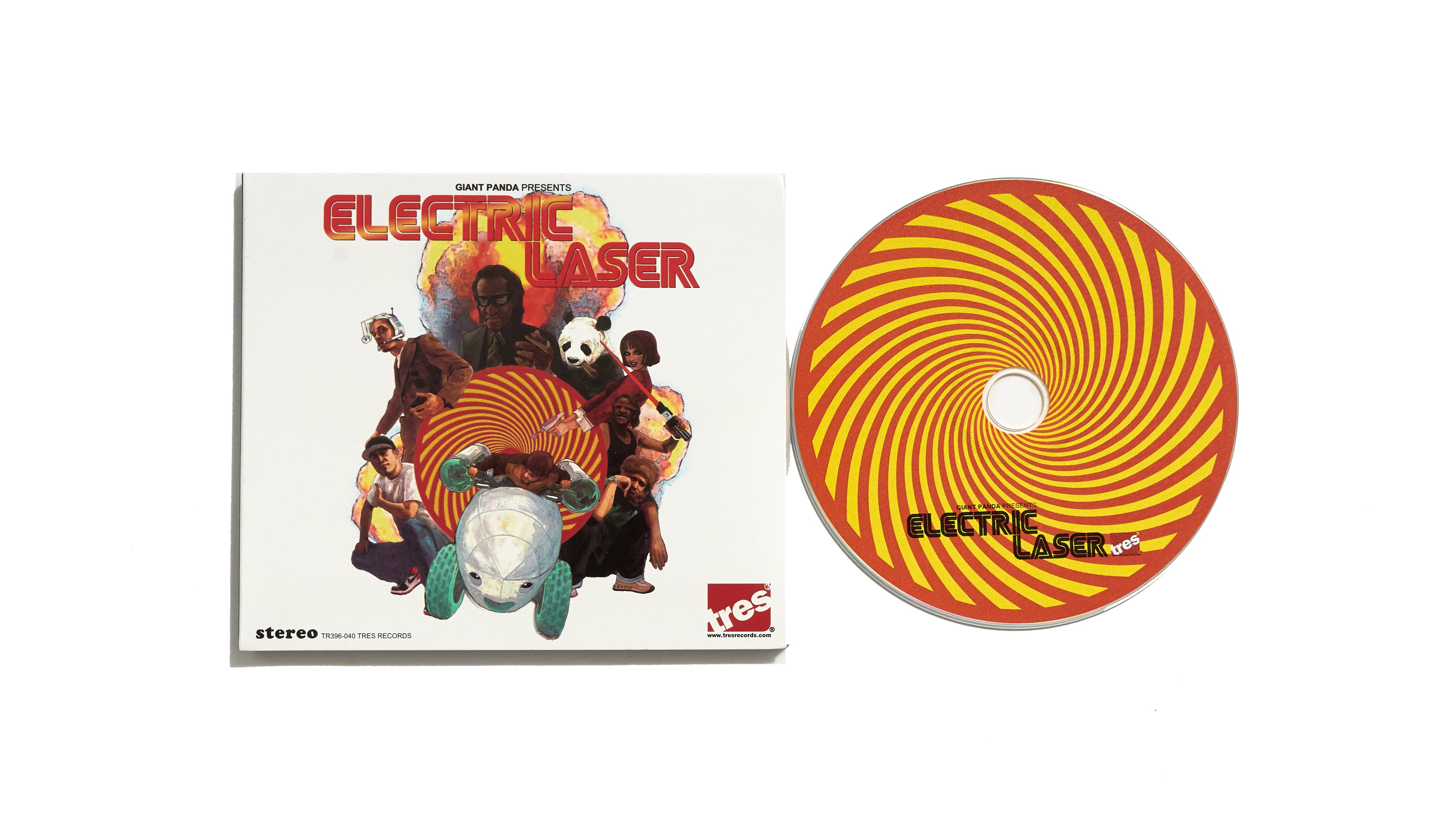 Giant Panda "Electric Laser" (CD)