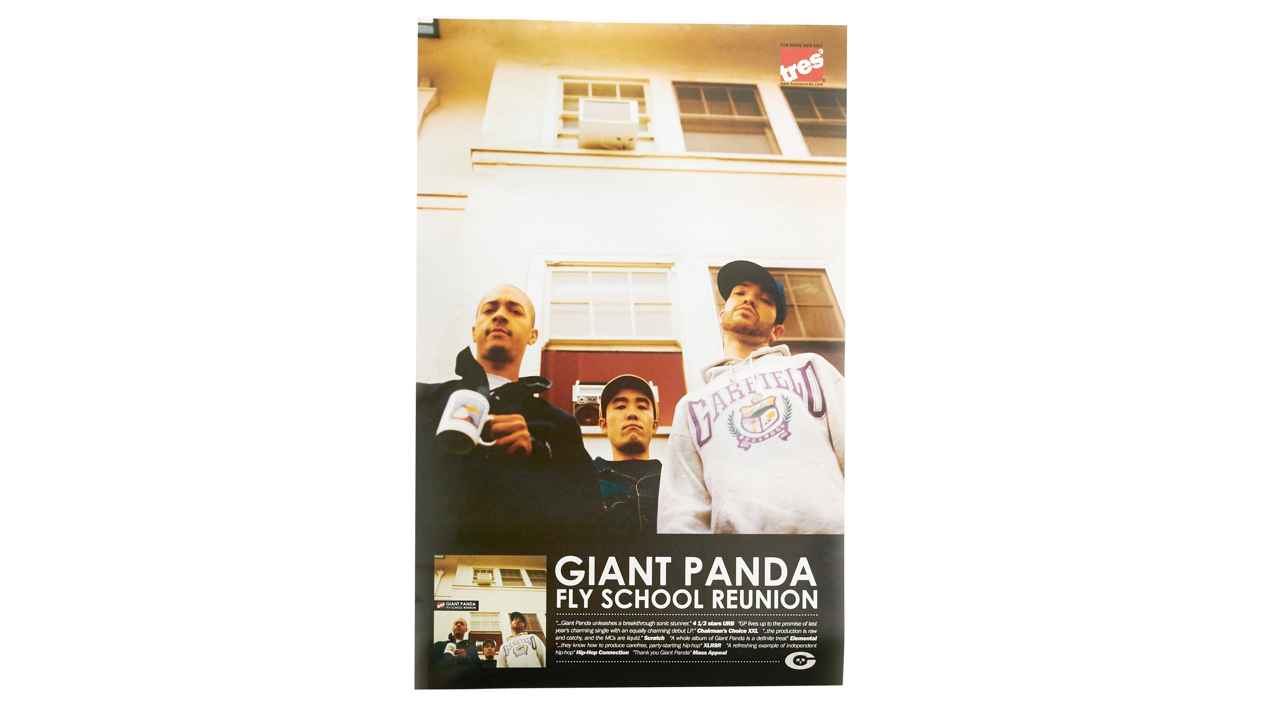 Giant Panda "Fly School Reunion" (Poster)